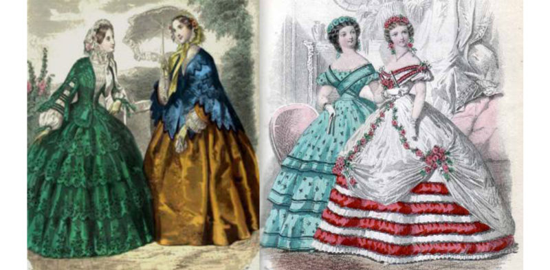 Victorian Skirts 1850s-1860s