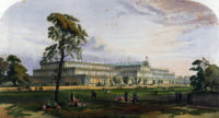 Crystal Palace - glass house housing the Great Exhibition of 1851