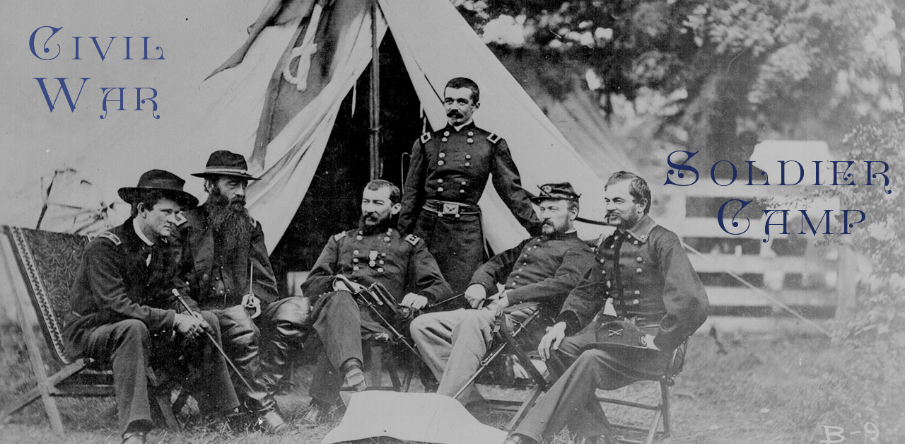 Civil War soldiers summer camp