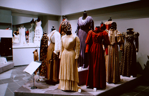 photo from Ohio State University of examples of artistic dress