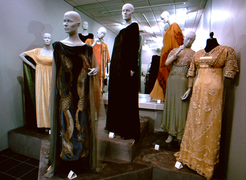 photo from Ohio State University of examples of artistic and aesthetic dress