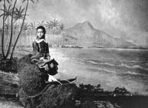 Princess  Ka’iulani as a young girl