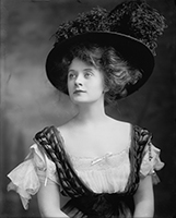 Billie Burke; Edwardian beauty