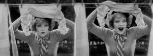 Clara Bow in the movie Wings