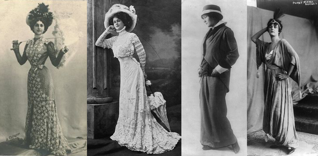 1890-1914 La Belle Epoque Edwardian Fashion History
