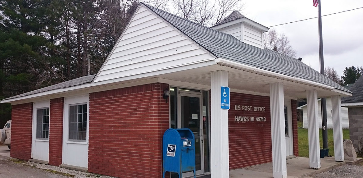 Tiny Post Office in Hawks, Michigan is Tops in International Shipping