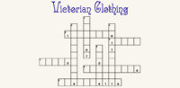victorian clothing crossword contest day one