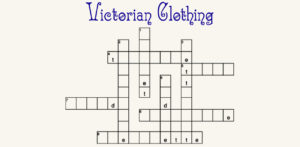 victorian clothing crossword contest day one