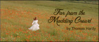 still from Far from the Madding Crowd 1967 - Julie Christie in a field of flowers