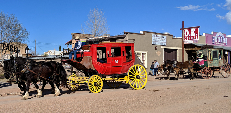 Tombstone Arizona, Stagecoach by the OK Corral