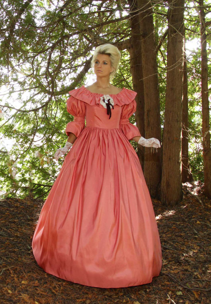 Peony Civil War Styled Gown