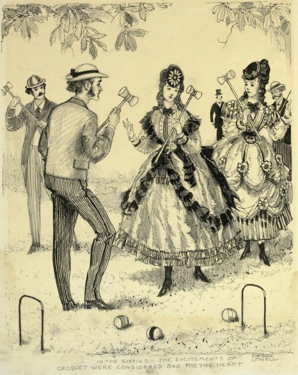 The Victorian Croquet Craze crazier than you think Recollections Blog