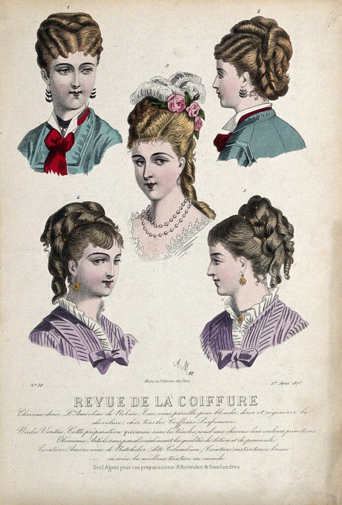 19th century hairstyles woman hires stock photography and images  Alamy