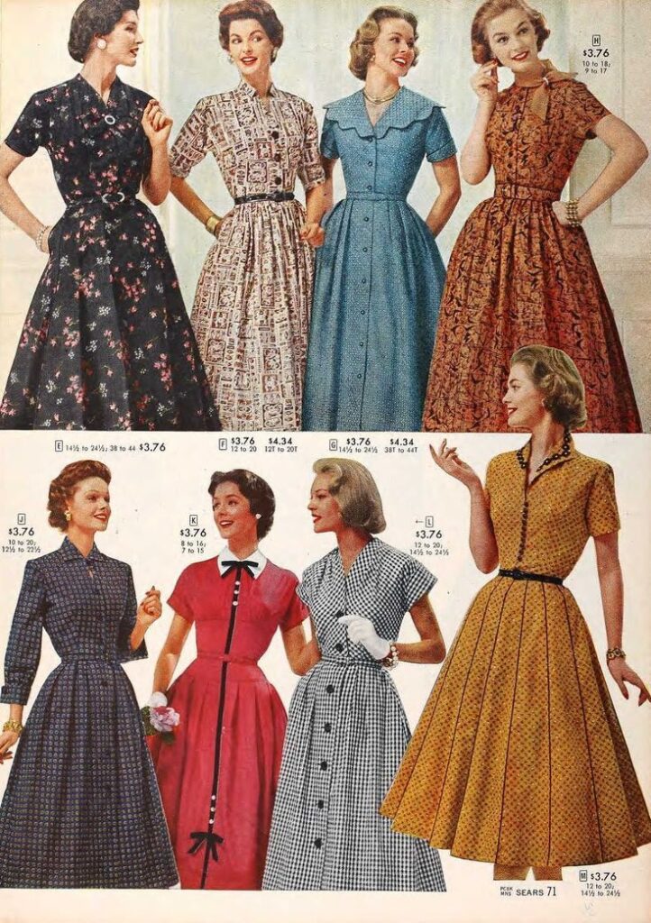 1950s Housewife Fashion Recollections Blog