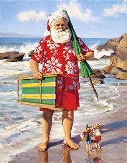 "Sun, Surf and Santa" by Tom Browning