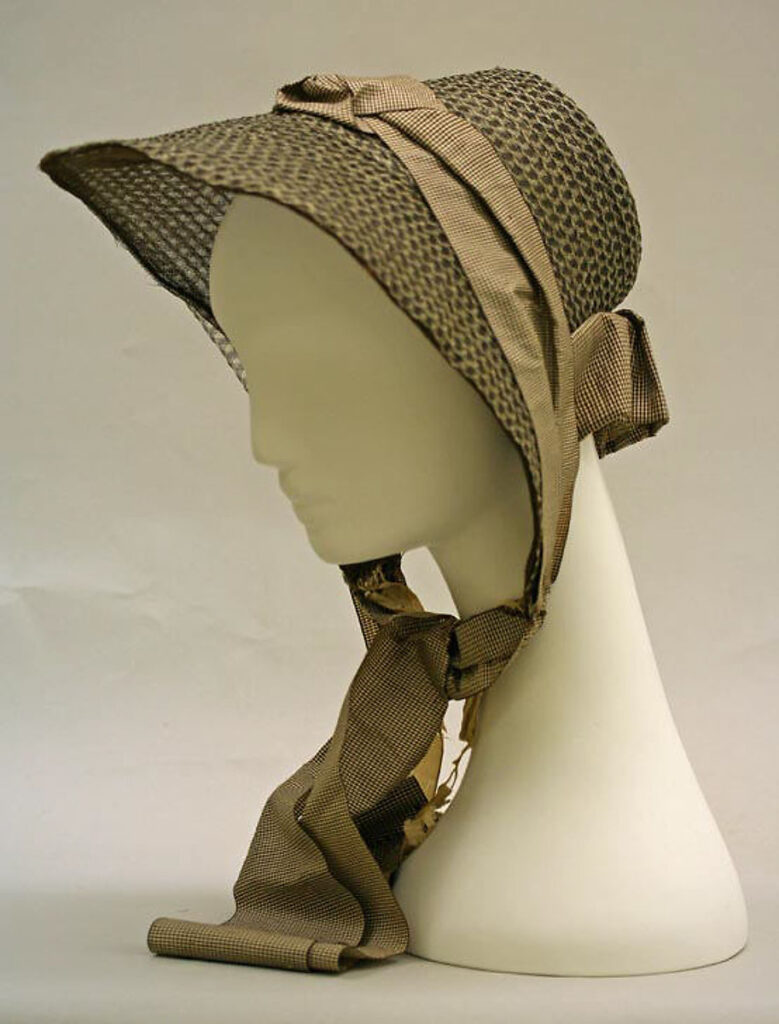 Bonnet Old-Fashion Pioneer Vintage style, Sun Hat, HAND-SEWN, High Quality