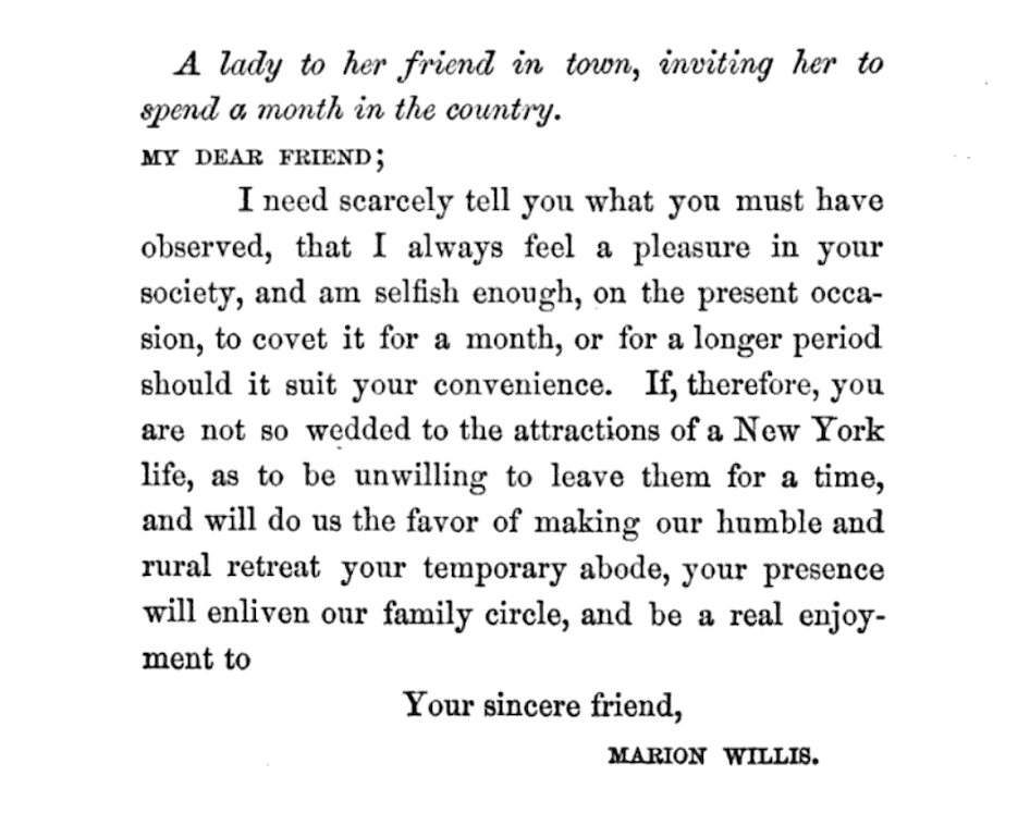 Victorian letter writing rules - Recollections Blog