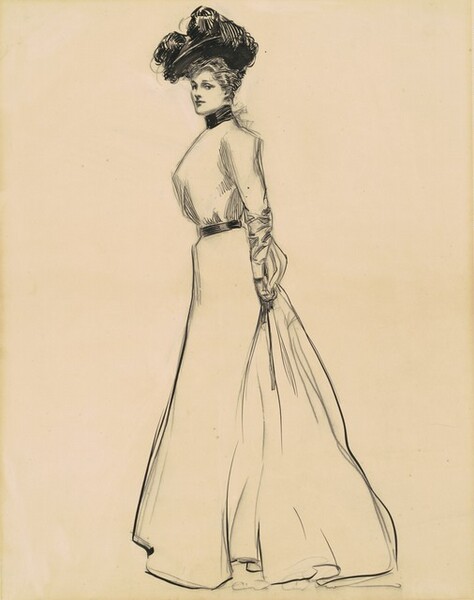 The Gibson Girl S-silhouette: it's all about the padding - Recollections  Blog