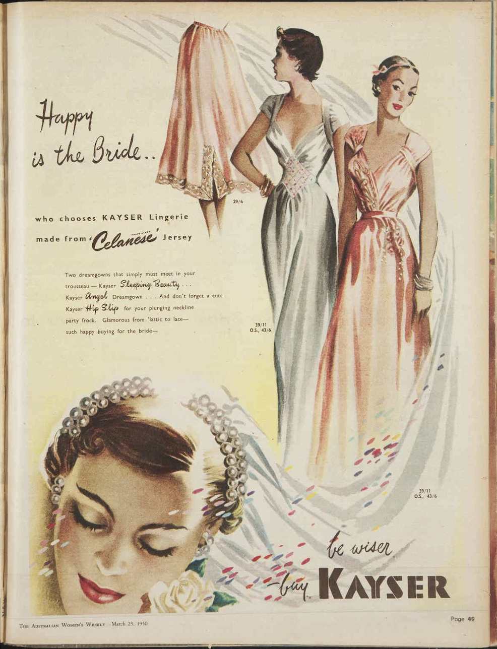 One hundred years of nightgowns from the Victorian era to the 1950s