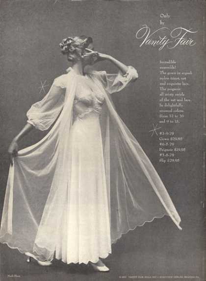 One hundred years of nightgowns from the Victorian era to the 1950s