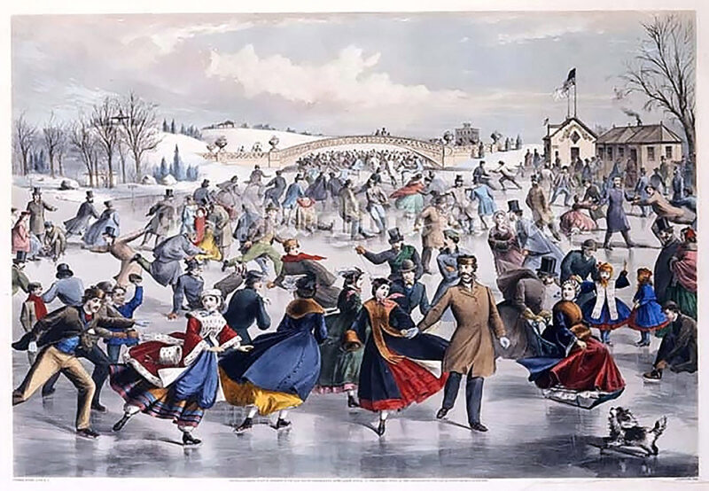The romance of the ice Victorian ice skating Recollections Blog