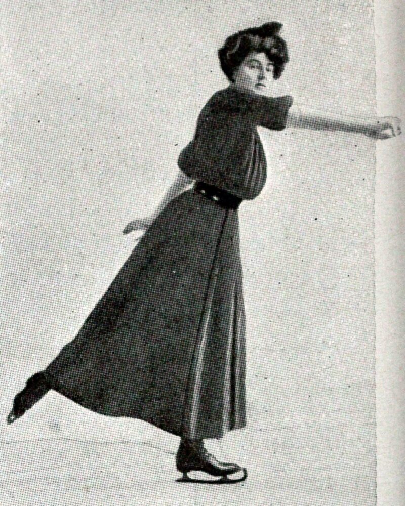Madge Syers breaking the ice on women’s figure skating