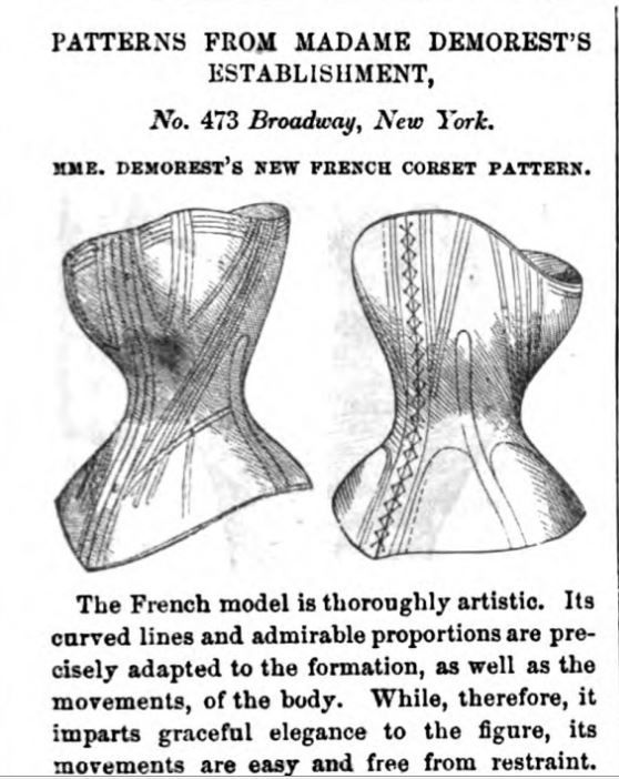 Corset pattern 1878  Corset sewing pattern, Corset pattern, Girls dress  sewing patterns