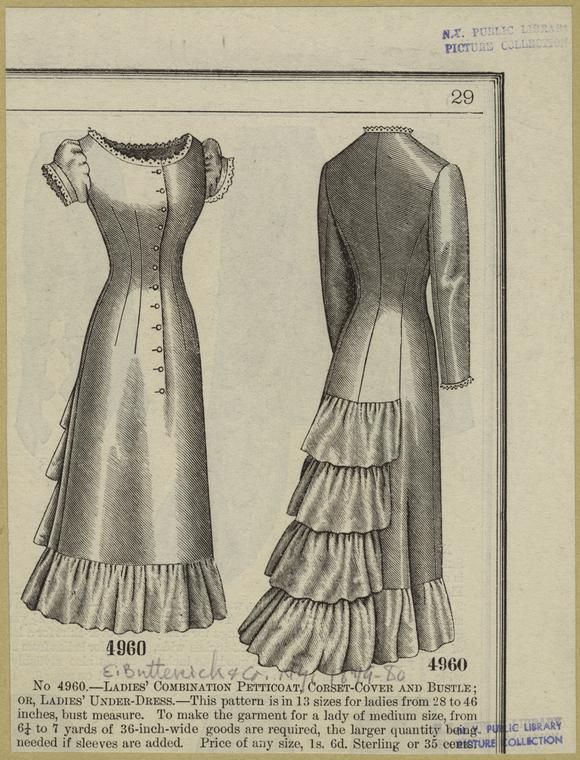 Edwardian Corset Cover – Fashion Through Herstory