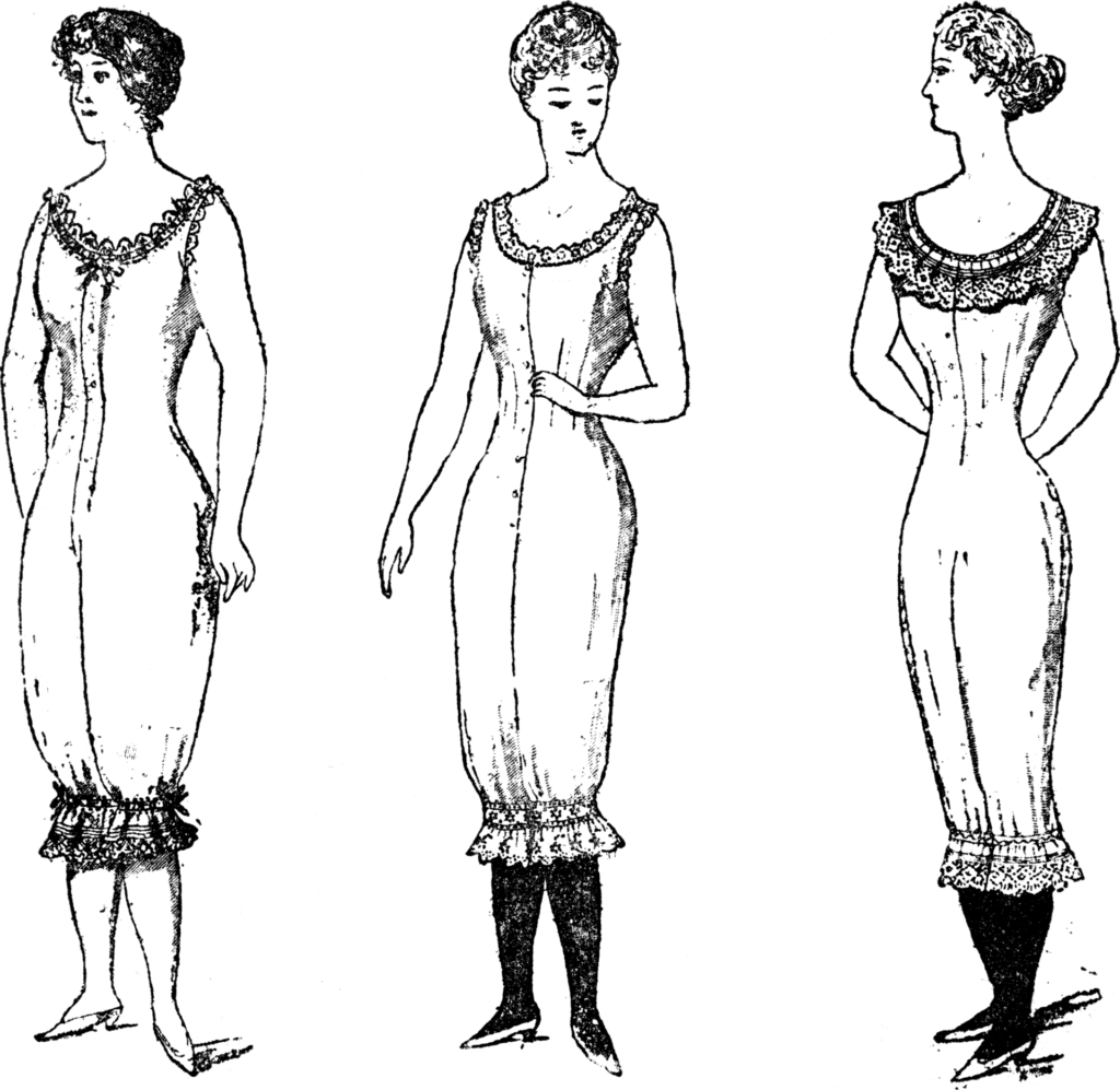 Victorian and Edwardian combination garments - Recollections Blog