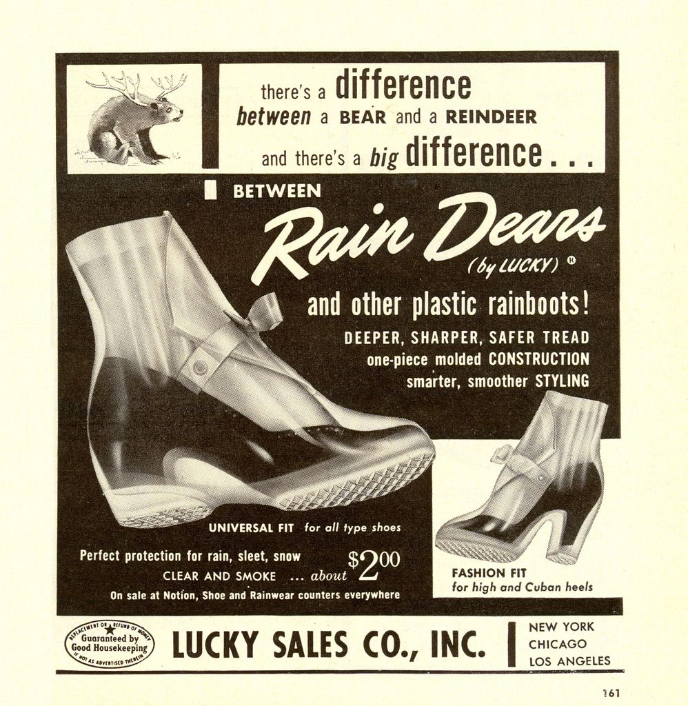 Galoshes 1950 store