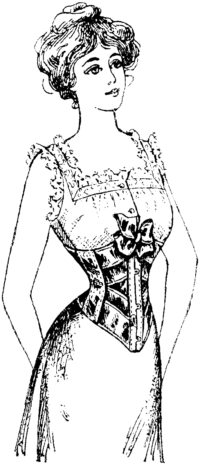 Ribbon corsets - Recollections Blog